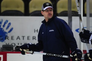 Dan Bylsma is looking for his first playoff series clinching victory at home.