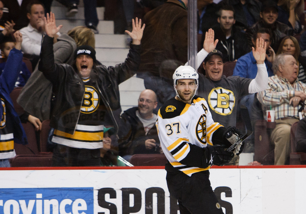 Patrice Bergeron was Boston's best player in the Eastern Conference quarterfinals.