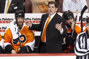     Peter Laviolette's team has played inconsistent but it's not all his fault. (Icon SMI)