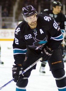 Dan Boyle is struggling this season, and so are the Sharks (Photo by Vu Ching).