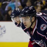 Columbus Blue Jackets defenseman Grant "Get Some" Clitsome has been a welcome addition this season (Aaron Doster/THW)