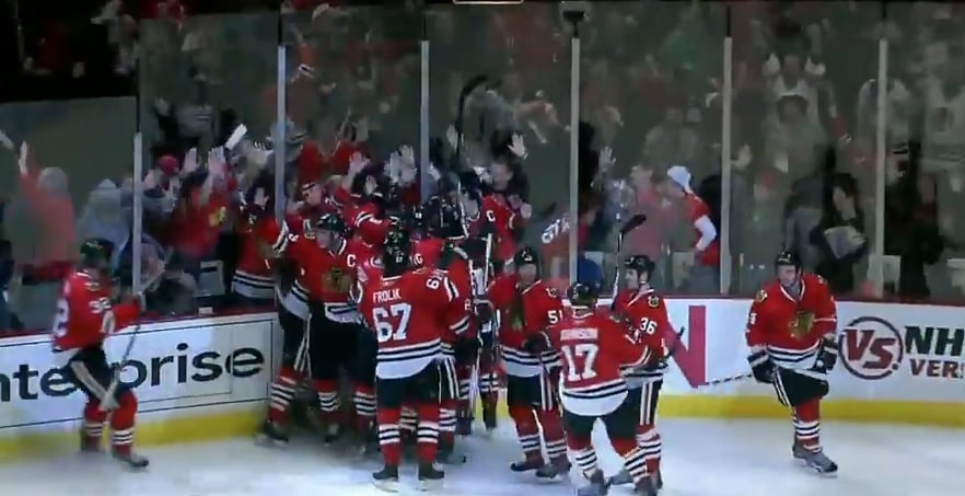Blackhawks win