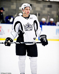 The Kings captain Brown looks to continue his strong leadership and physical play (Photo by Glenn Calvin).