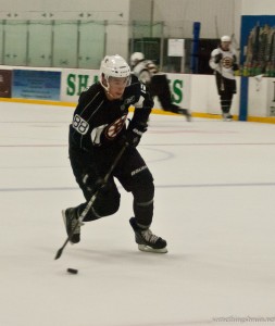 Josh Jooris, an undrafted and unsigned invitee to the Bruins' 2011 Development Camp performed above expectation. (Photo courtesy Sarah Connors)