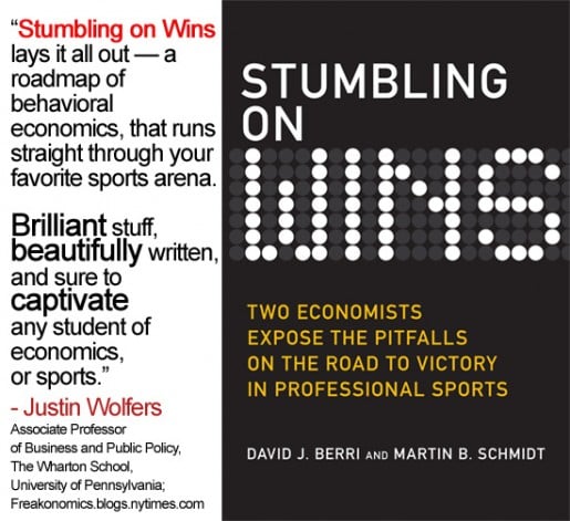 stumbing on wins