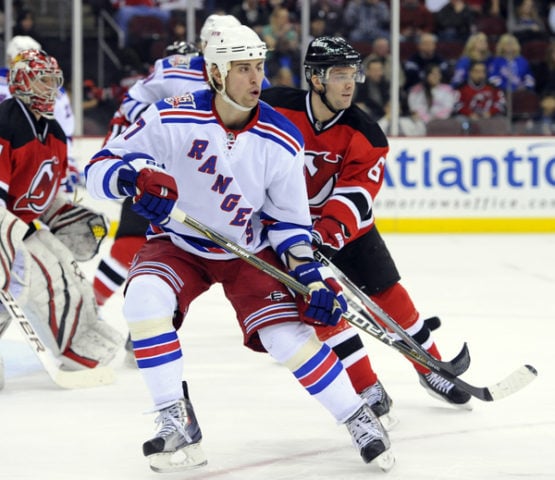 Brandon Dubinsky: FEB 18 Rangers at Devils Brandon Dubinsky Rangers