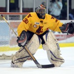 Malcolm Subban of the Belleville Bulls. Photo by Aaron Bell/OHL Images