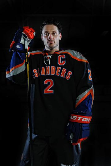 It won't be hard to tell who the captains are for the Islanders when they wear this jersey. (Photo courtesy of New York Islanders)