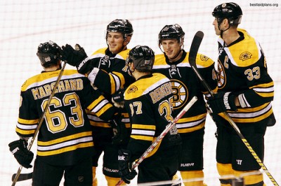 Bruins Roll Tired Isles