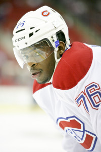 Montreal Canadian P.K. Subban   - Photo By Andy Martin Jr