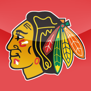 Blackhawks Logo Red