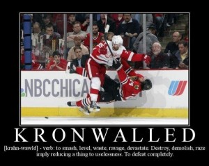 You have been "Kronwalled"