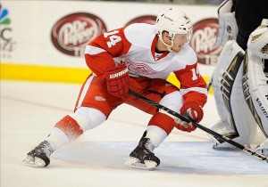 Gustav Nyquist, Red Wings, Detroit, Jerome Miron, Hockey, NHL