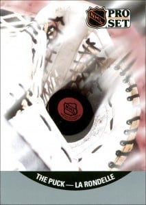 1990-91 Pro Set card 705 - The Puck The Puck