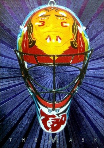 Jocelyn Thibault's Goalie Mask Jocelyn Thibault's Goalie Mask