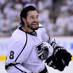 Drew Doughty is the top defenceman of the Kings stingy defence. (Matt Kartozian-US PRESSWIRE)