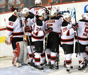 New Jersey's five-game series win in 2012 are only a sample of how they're frustrating the Flyers.