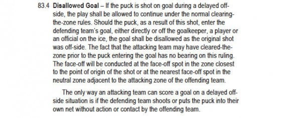 AHLRule83-4 admirals strange goal rule