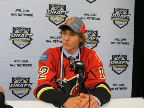 Mark Jankowski, 2012 NHL Entry Draft, Calgary Flames