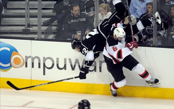 Andy Greene is a favorite to be the next Devils captain. (Kirby Lee/Image of Sport-US PRESSWIRE)
