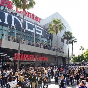The Staples Center, home of the Los Angeles Kings. (Gary A. Vasquez-US PRESSWIRE)