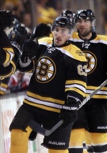 Brad Marchand of the Boston Bruins (Greg M. Cooper-US PRESSWIRE)