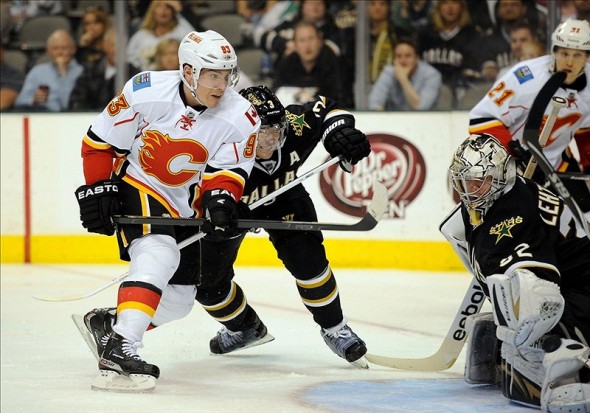 Mike Cammalleri had his best season with Calgary, putting up 82 points (39g-43a) in 81 games in 2008-09. (Jerome Miron-US PRESSWIRE)