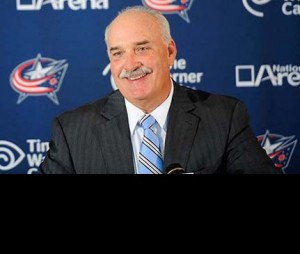 John Davidson was named as the President of Hockey Operations for the Blue Jackets on October 24, 2012 (Jamie Sabau/Columbus Blue Jackets)