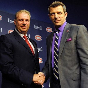Michel Therrien and Montreal Canadiens general manager Marc Bergevin