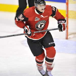 Nick Sorensen missed several games due to injuries in 2012-13 (Source: Quebec Remparts)
