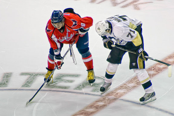 Ovechkin and Malkin on the same side automatically makes Russia a threat. (Flickr/clydeorama)