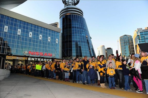 Hockey is doing pretty well in Nashville (Don McPeak-USA TODAY Sports)