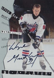 1994-95 Be a Player Autograph #108 Wayne Gretzky