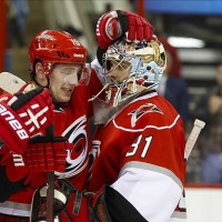 Dan Ellis has been making the most of his time as Cam Ward's backup. (James Guillory-USA TODAY Sports)