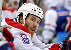 Will Brandon Prust help or hurt the Habs in the playoffs? (Timothy T. Ludwig-USA TODAY Sports)