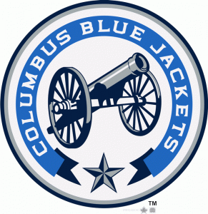 Blue Jackets Cannon Logo
