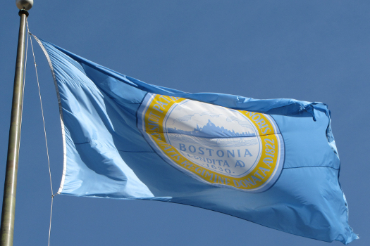 The Flag of Boston (Ed Uthman/Flickr)