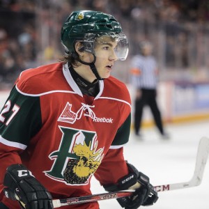 Drouin played three seasons with the Halifax Mooseheads in the QMHL. (David Chan)