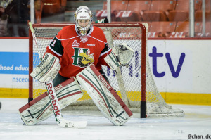 Zach Fucale is the top ranked goaltender for the NHL Entry Draft  [photo: David Chan]