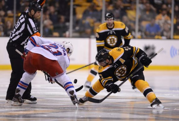 Bergeron has one power play goal this postseason (Michael Ivins-USA TODAY Sports)