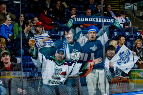 Fans of the Seattle Thunderbirds. (Shoot the Breeze Photography)