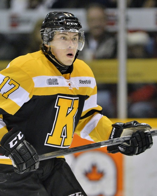 Ryan Kujawinski was the fourth overall pick in the 2011 OHL Priority Selection (Terry Wilson/OHL Images)