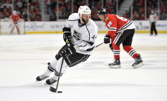 Robyn Regehr's injury exacerbated a major financial problem for the Kings. (Rob Grabowski-USA TODAY Sports)