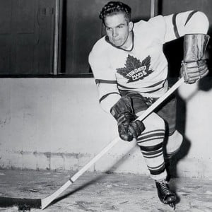 Toronto Defenseman Bill Barilko, who passed away in a plane crash at age 24 in 1951.