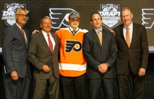 Scott Laughton's possible emergence could make Brayden Schenn expendable.
