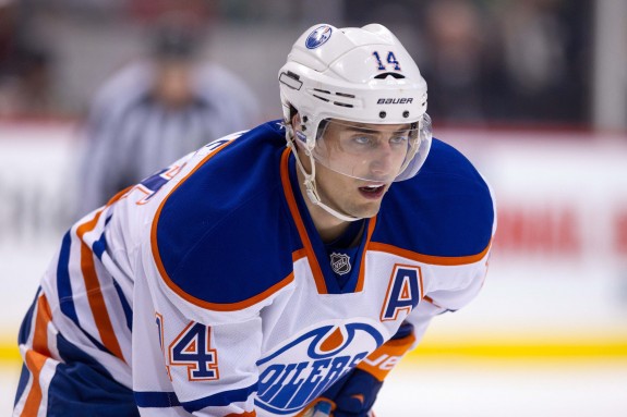 Could Jordan Eberle be on the move this offseason? (Brace Hemmelgarn-USA TODAY Sports)