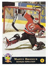 Martin Brodeur hockey card