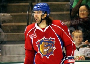 Zack Stortini Playing With The AHL's Bulldogs Zack Stortini Photo Credit:(Ross Bonander/THW)