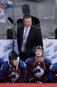 Avalanche head coach Patrick Roy was impressed by "crazed" Blackhawks fans in attendance at the Pepsi Center during the 2013-2014 season. (Ron Chenoy-USA TODAY Sports)