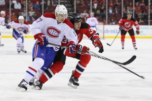 Montreal Canadiens forward Rene Bourque